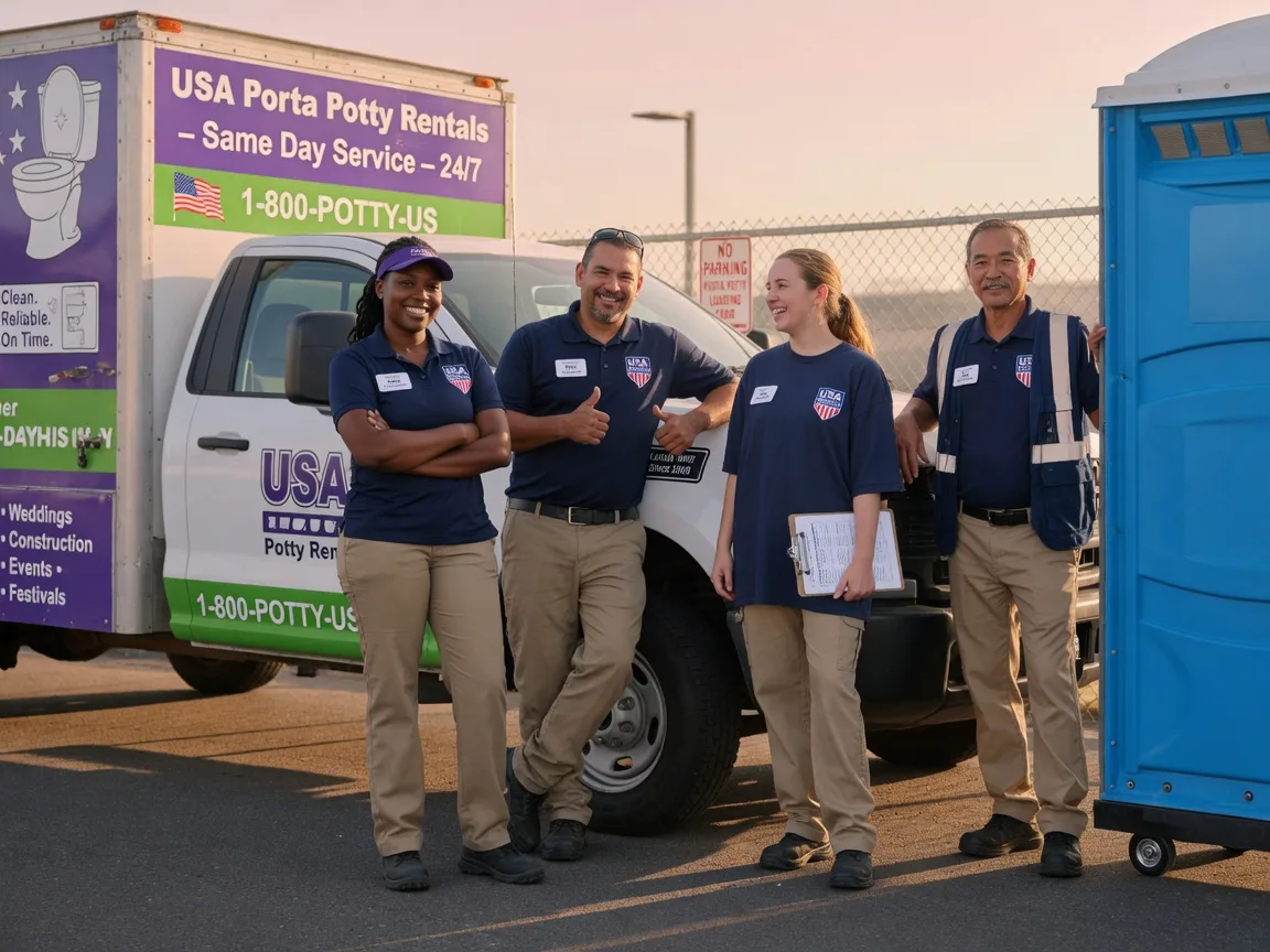 Porta Potty Rental company in New Lisbon, NJ
